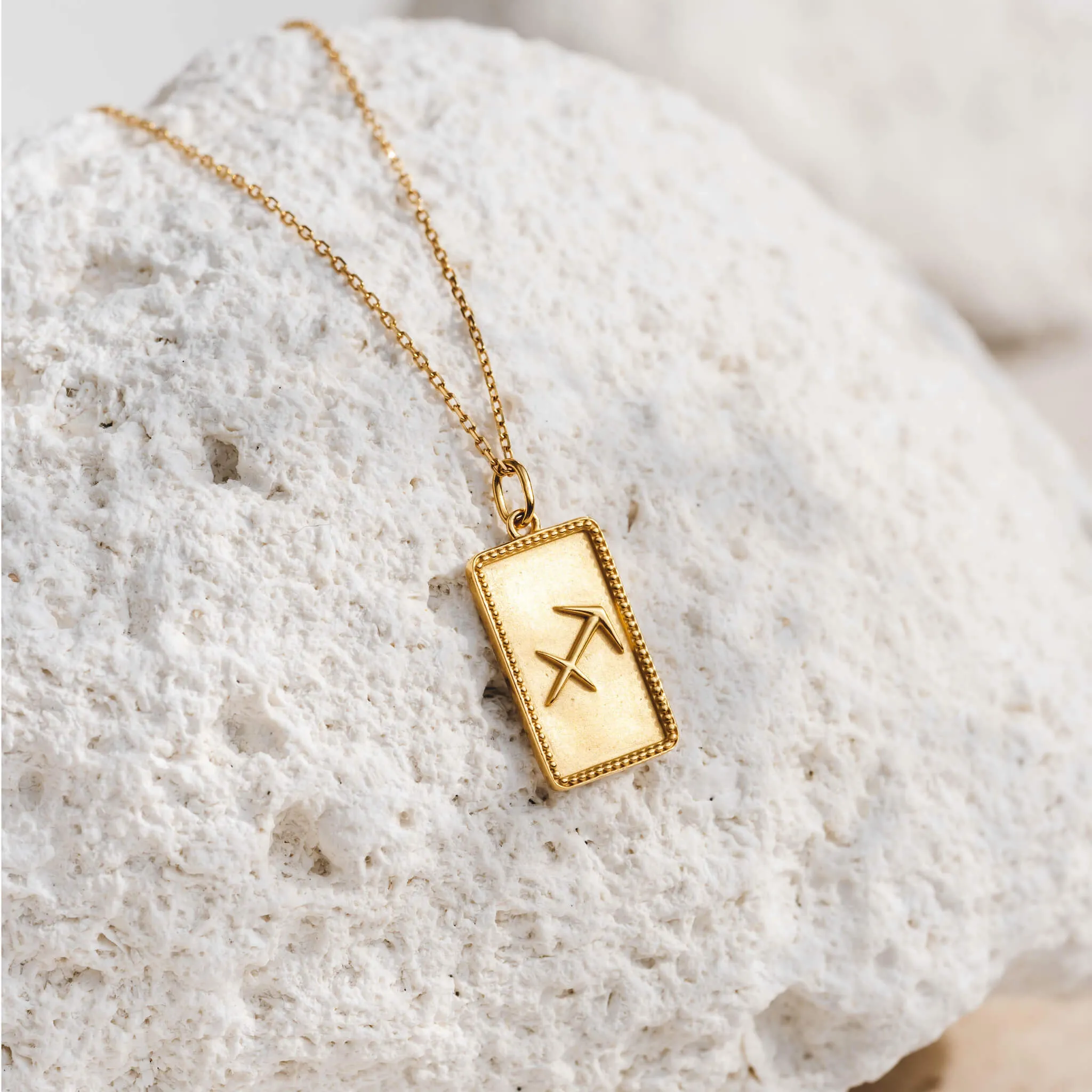 Sagittarius Necklace with Charm Pendant