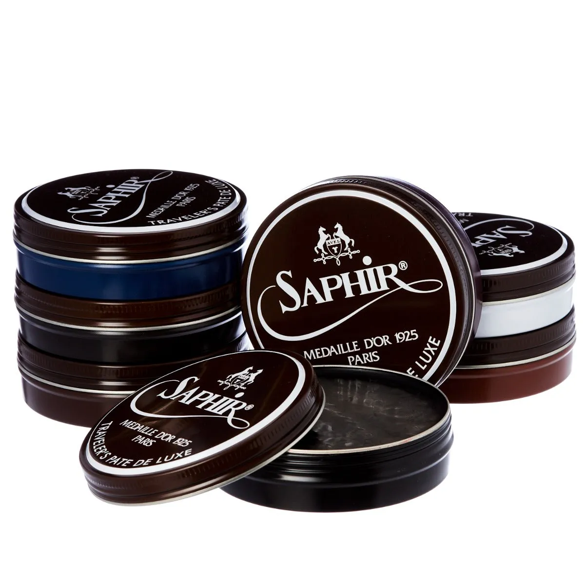 Saphir Traveler's Pate de Luxe Wax Shoe Polish