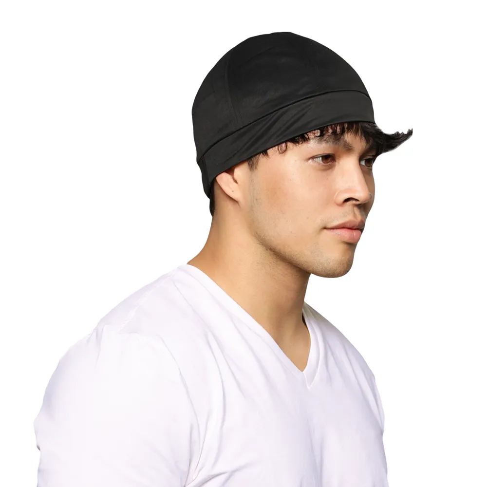 Satin-Lined, Men's Sleep Cap, Adjustable Wave Cap