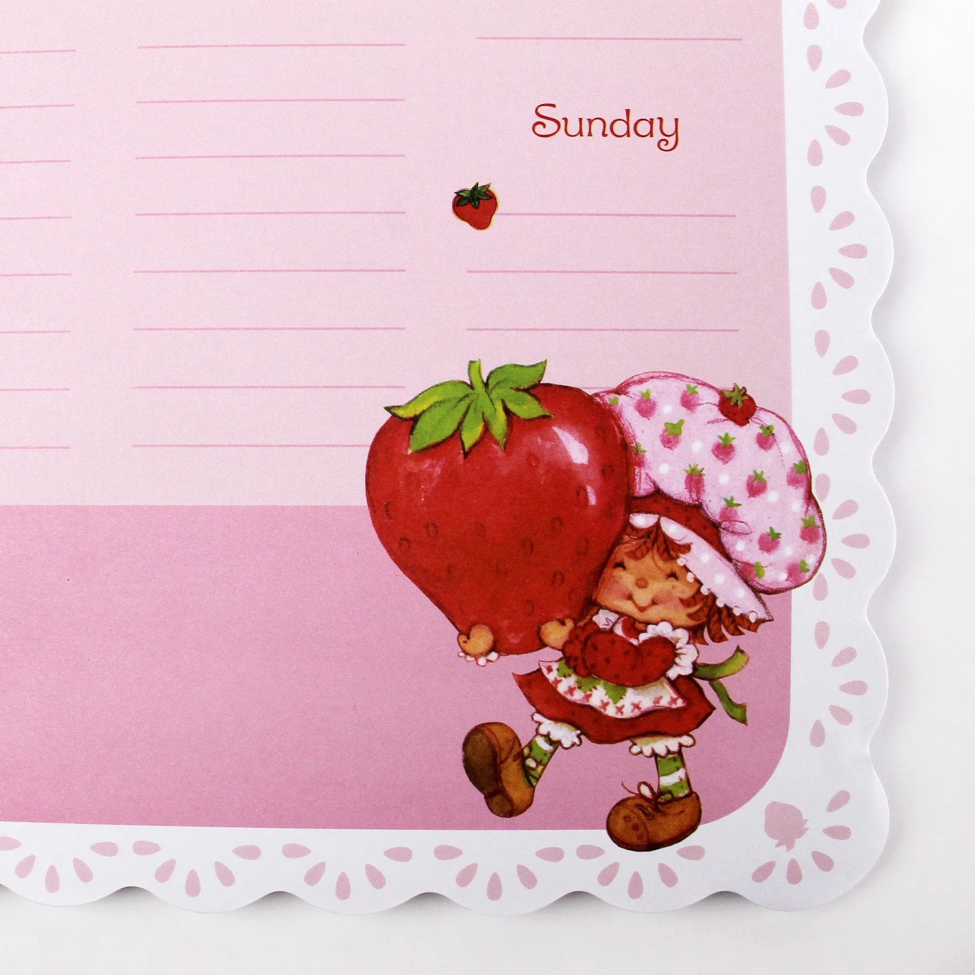 Strawberry Shortcake Desk Calendar