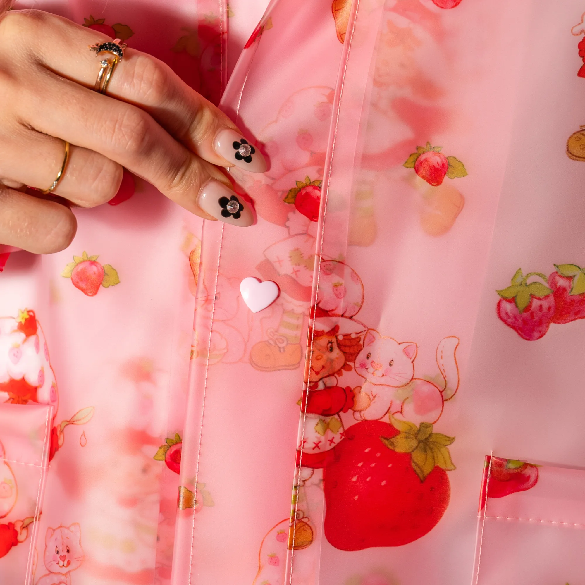 Strawberry Shortcake Rain Jacket