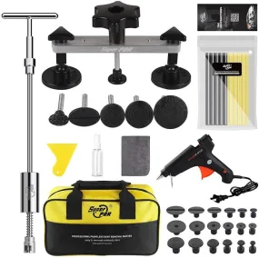 Super PDR Car Body Paintless Dent Repair Black Tools Kit (43pcs)