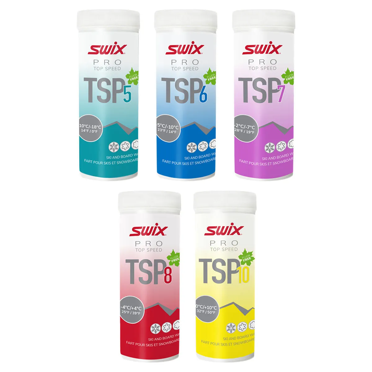 Swix PRO Top Speed Powder (TSP) Wax