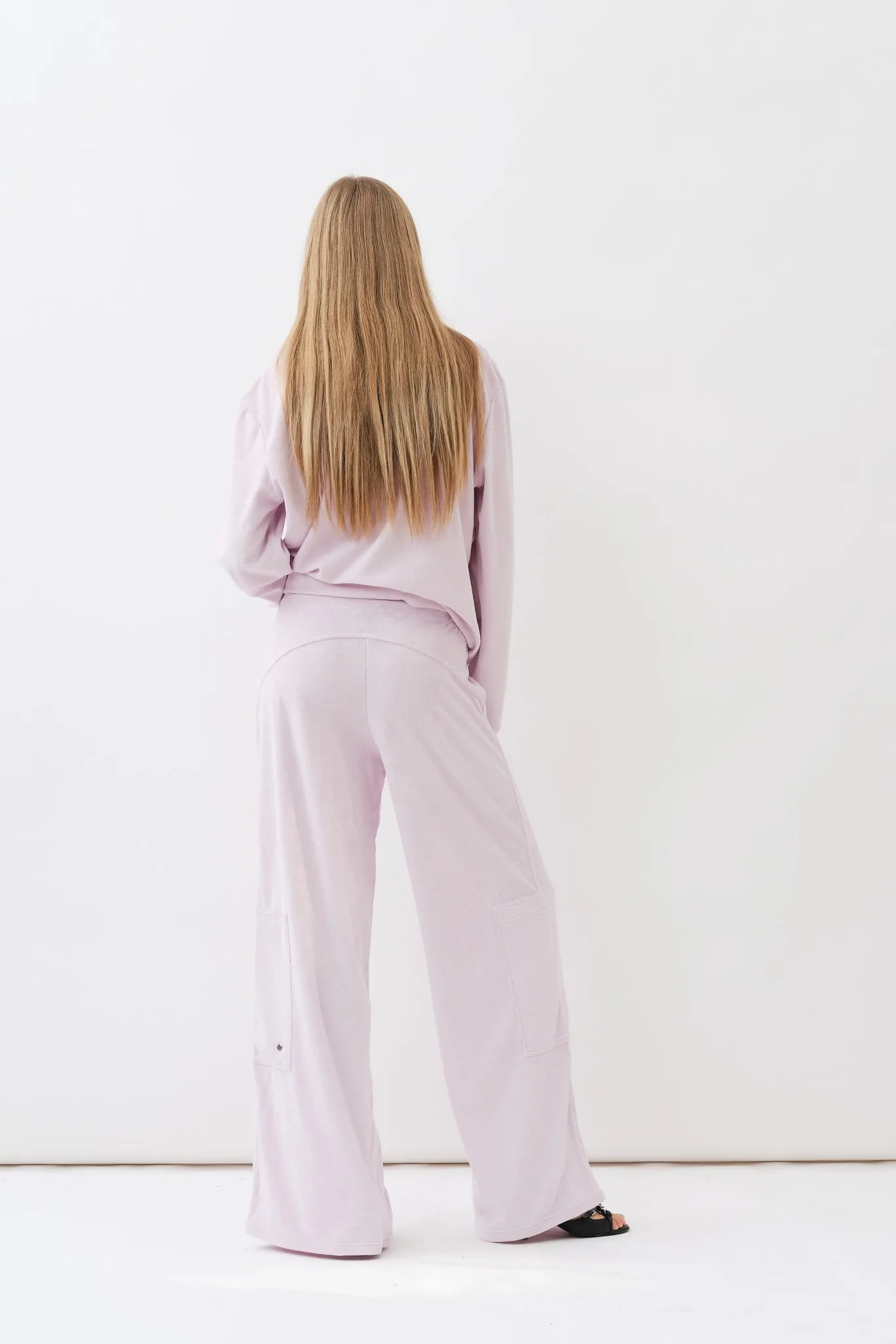 Terrycloth Pants — Strawberry Milk