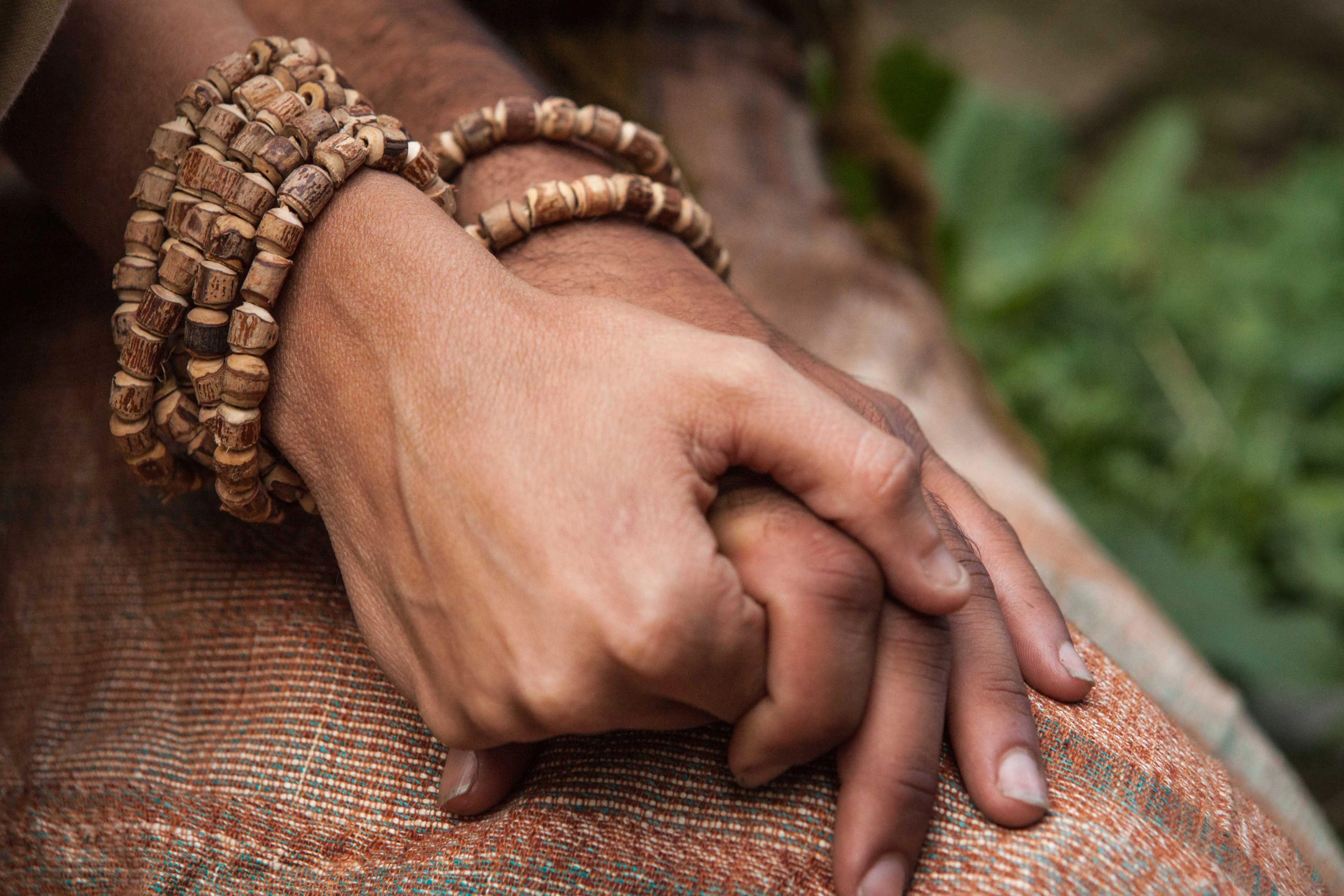 Tulsi Beads Double Bracelet ⋙ SET of 2