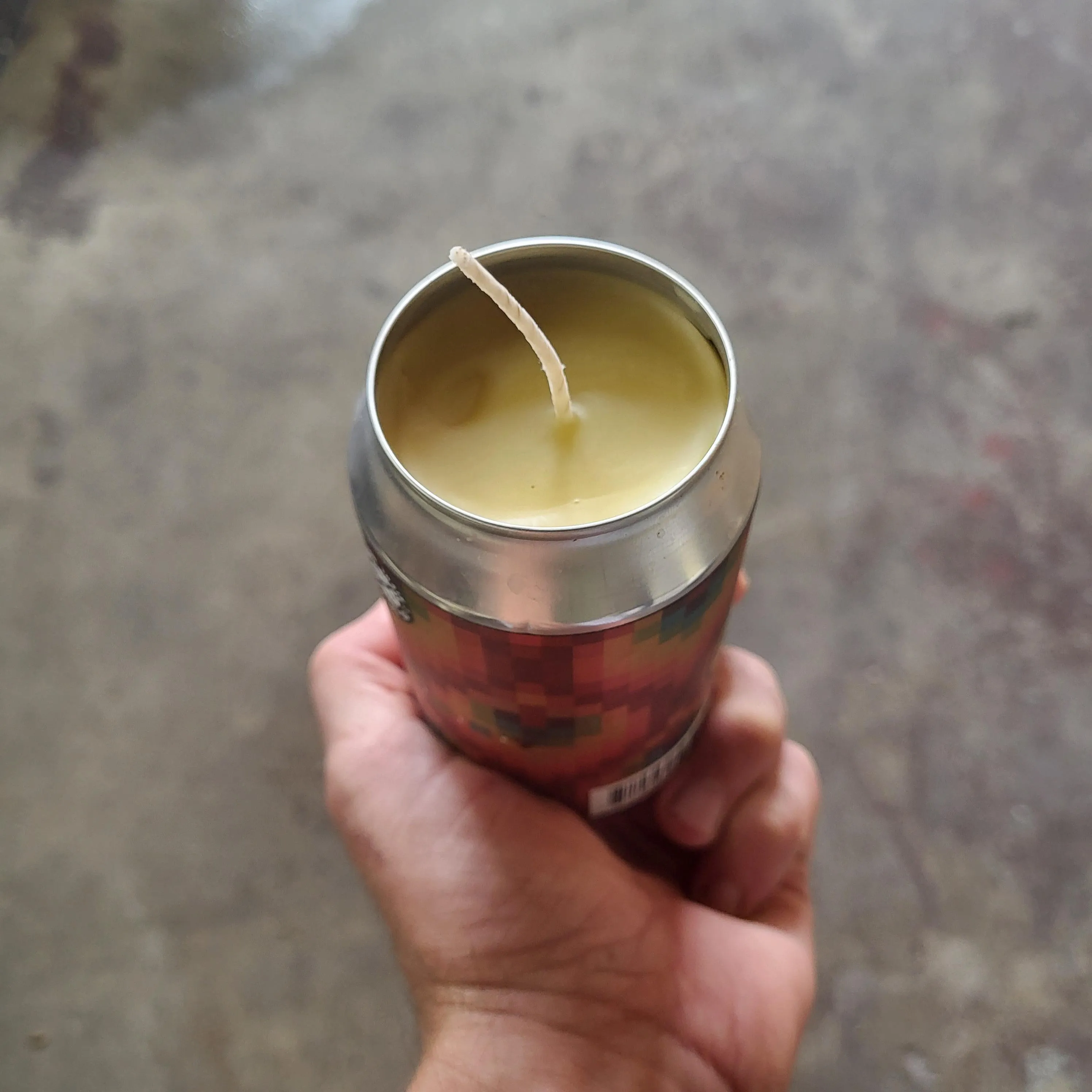 Upcycled Beeswax Candles