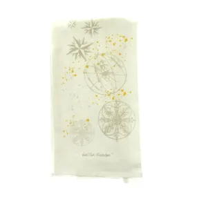 Walter Knabe Tea Towel Astrological Orbit Taupe