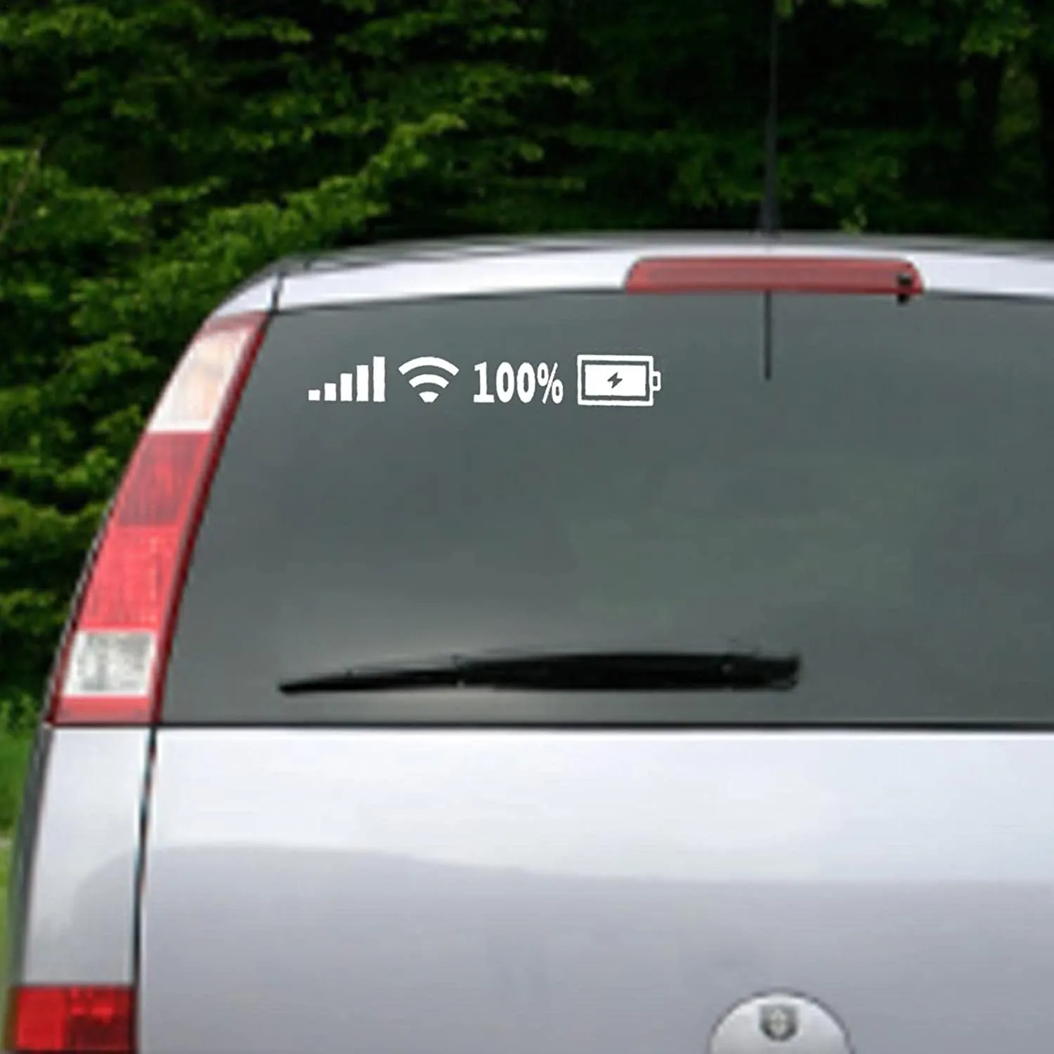 Wifi & Battery Reflective Sticker